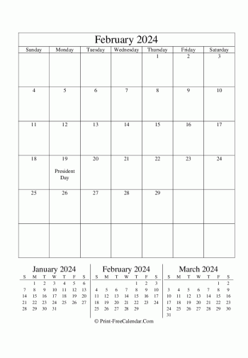 editable calendar february 2024 portrait layout