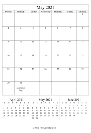 editable calendar may 2021 portrait layout